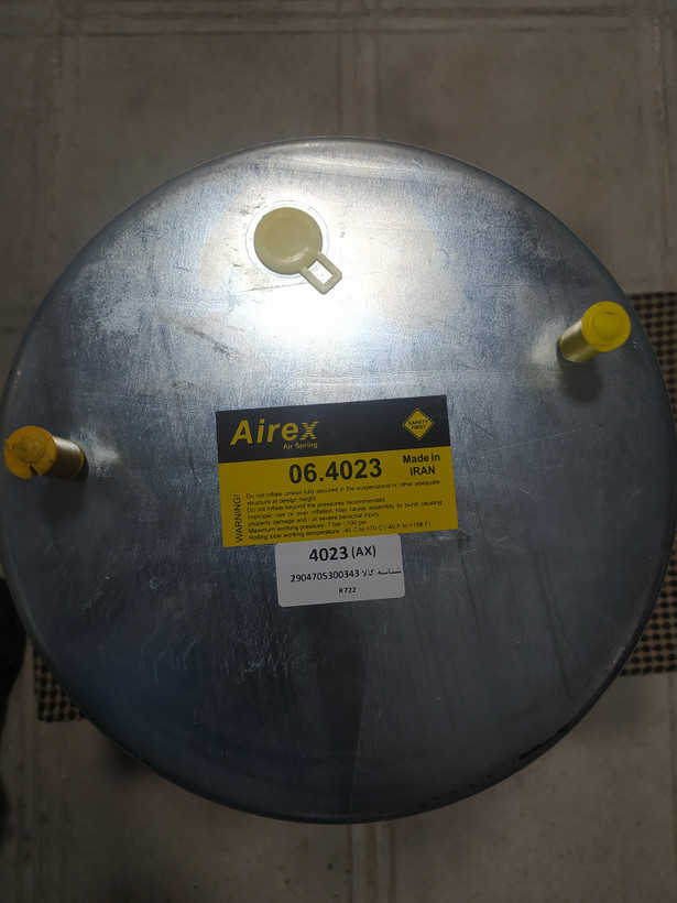 کیسه باد 4023محور SAF ایرپاور سمنان( شرکت صادراتی آیرکس)