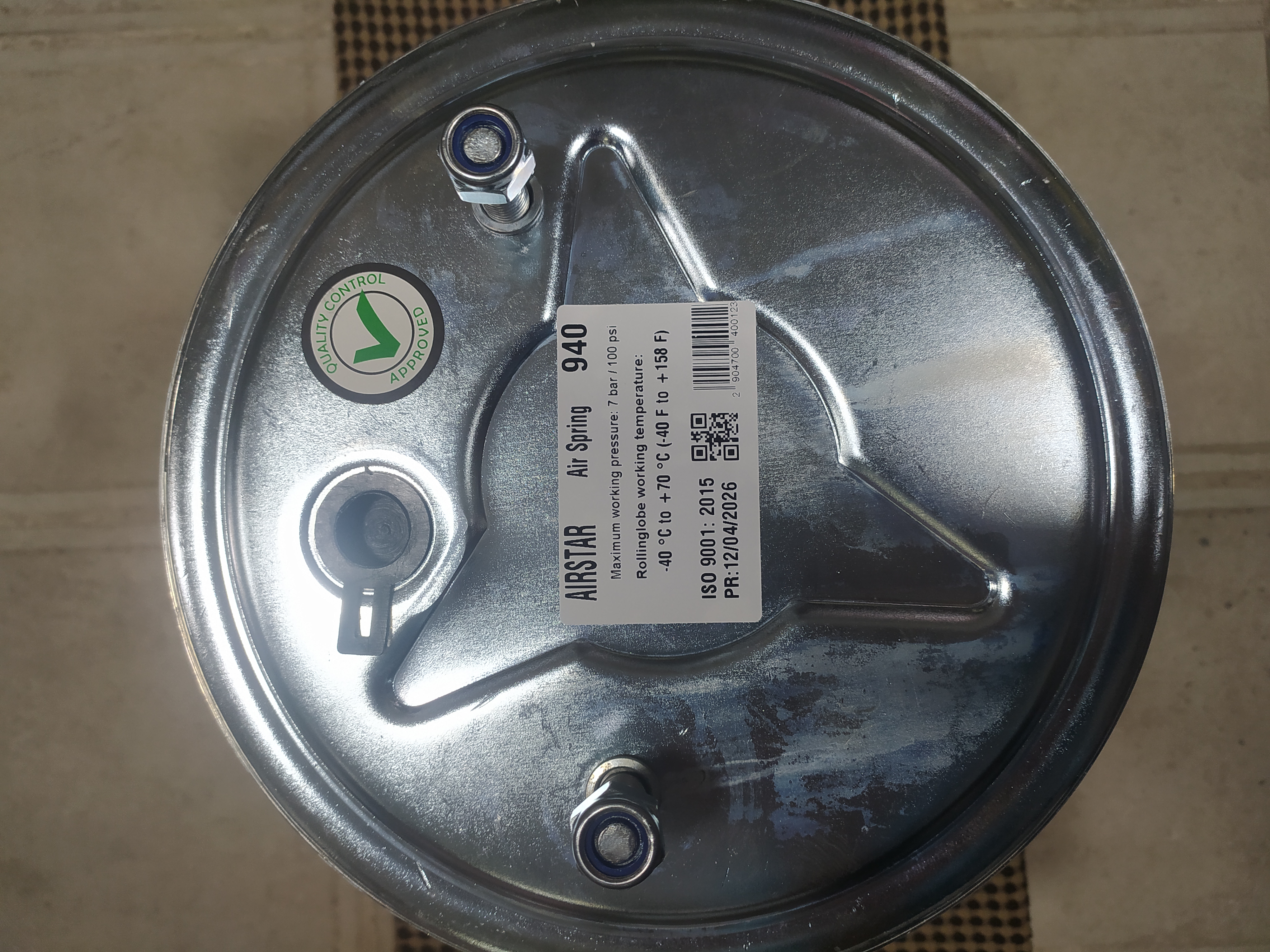 کیسه باد 940 محور تریلیBPW  ایر استار زنجان
